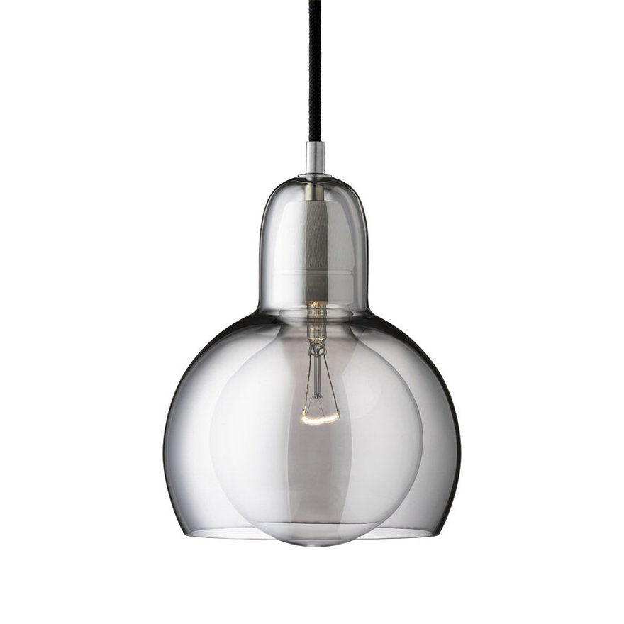 &Tradition Mega Bulb Silver valaisin hopea-lasi