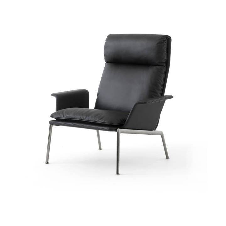 Muno LN17 High back lounge-nojatuoli - Dark chrome-Black - &Tradition