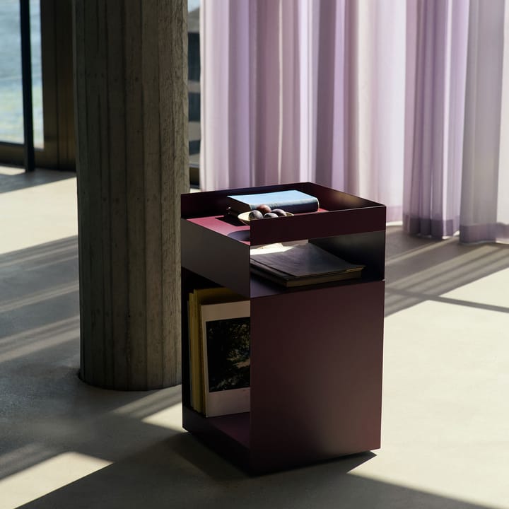 Rotate SC73 -tarjoiluvaunu, Dark plum &Tradition