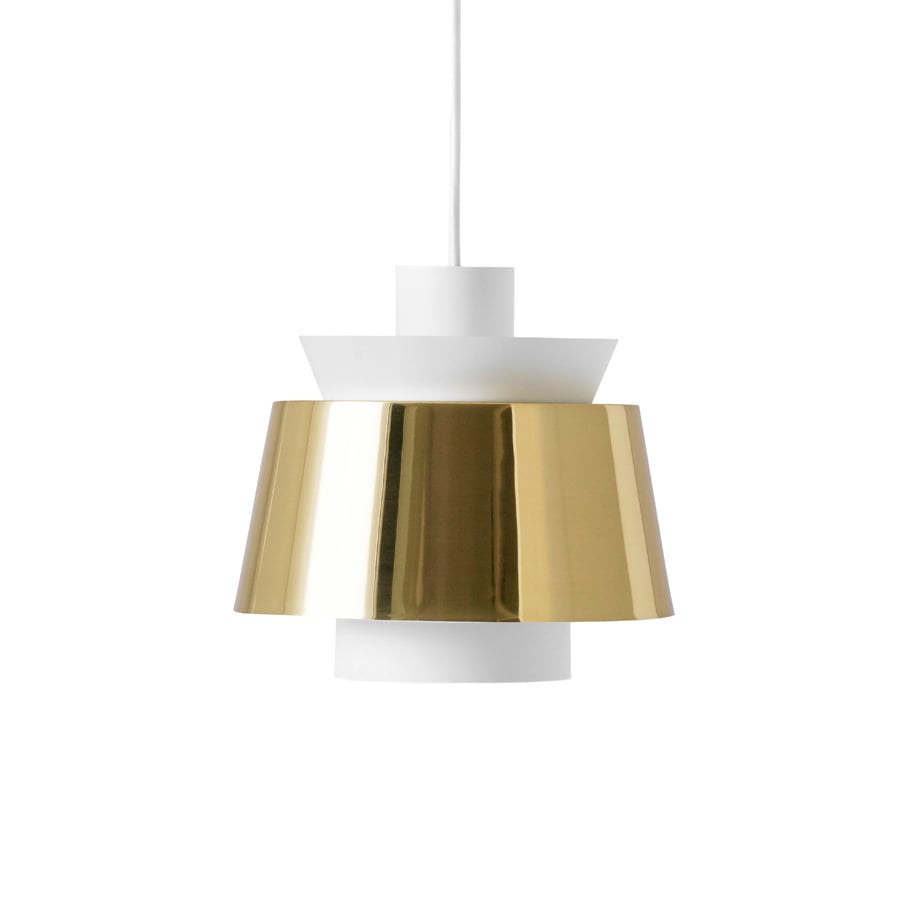 &Tradition Utzon JU1 valaisin Brass & Matt White