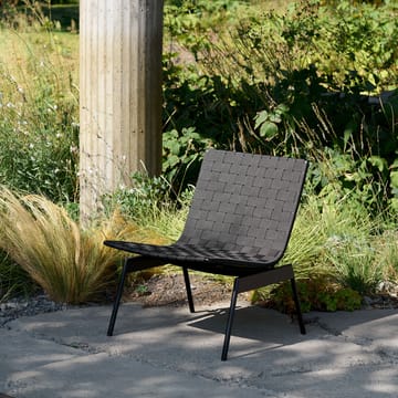 Ville Outdoor AV44 loungestuoli - Warm black - &Tradition