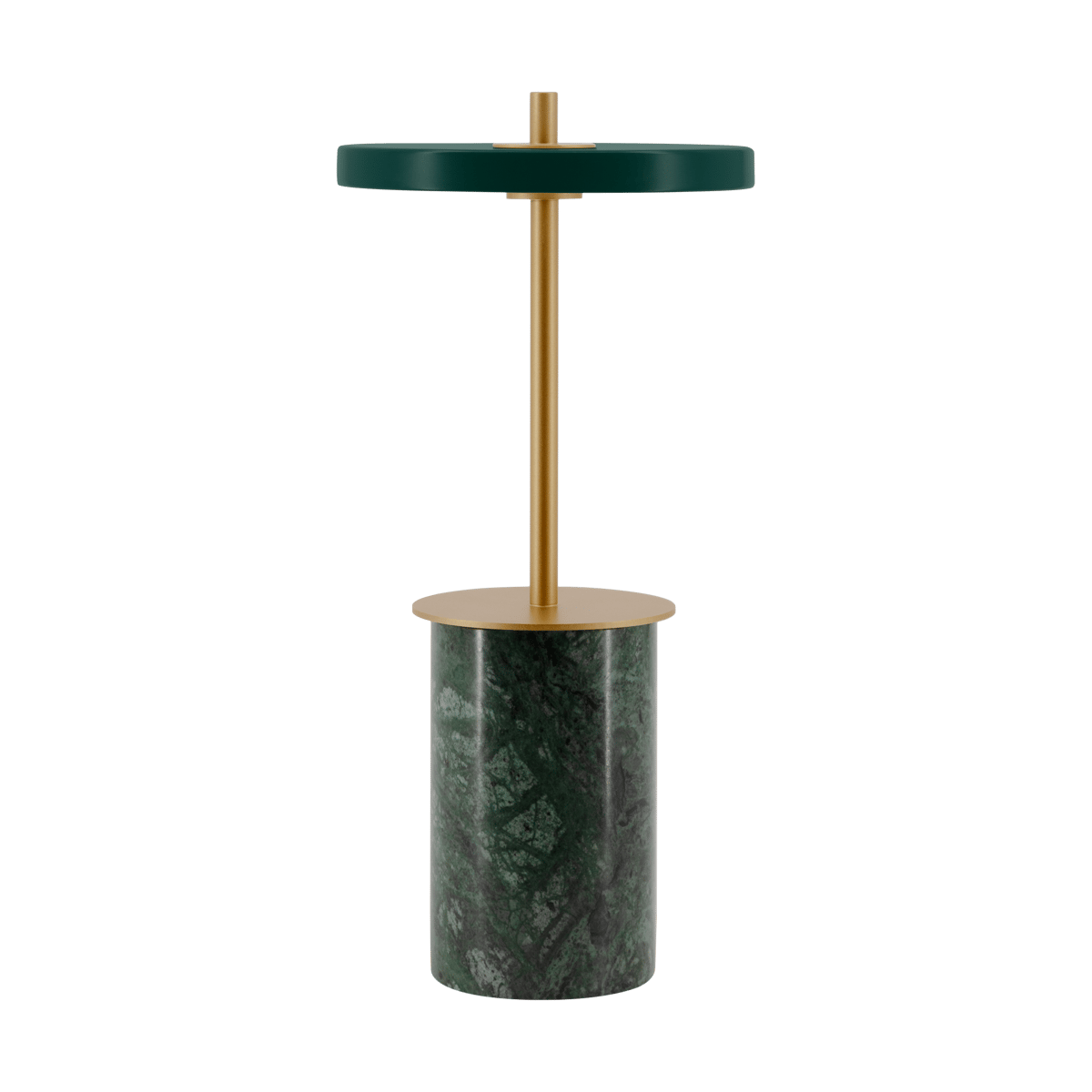 Umage Asteria Move Mini pöytävalaisin Ø12×25,5 cm Green marble