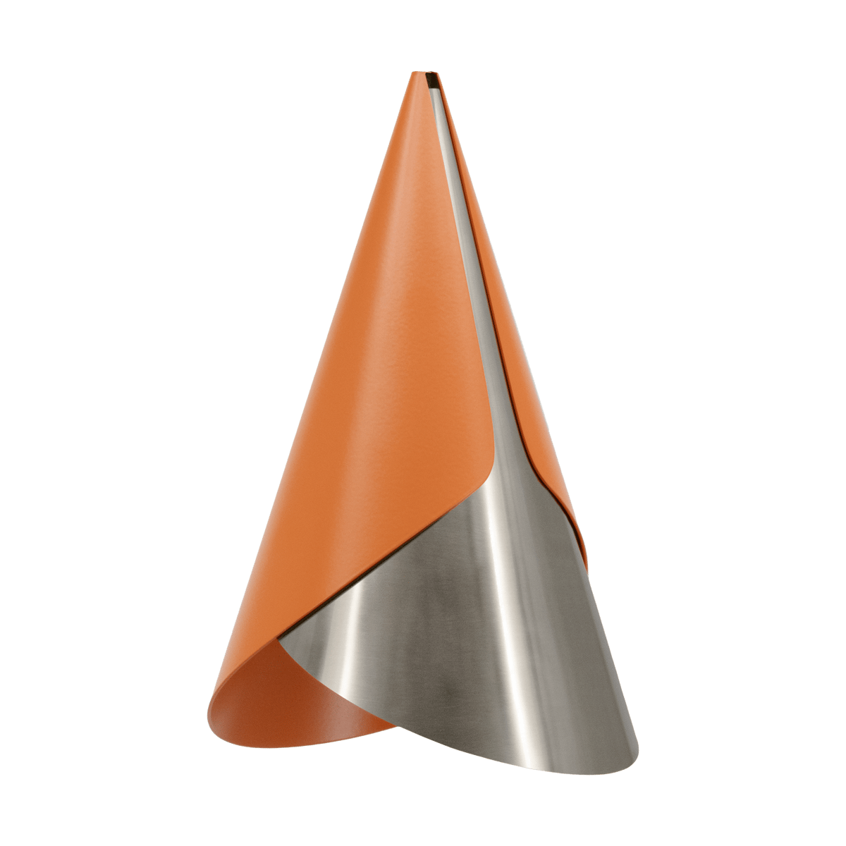 Umage Cornet lampunvarjostin Nuance orange-steel