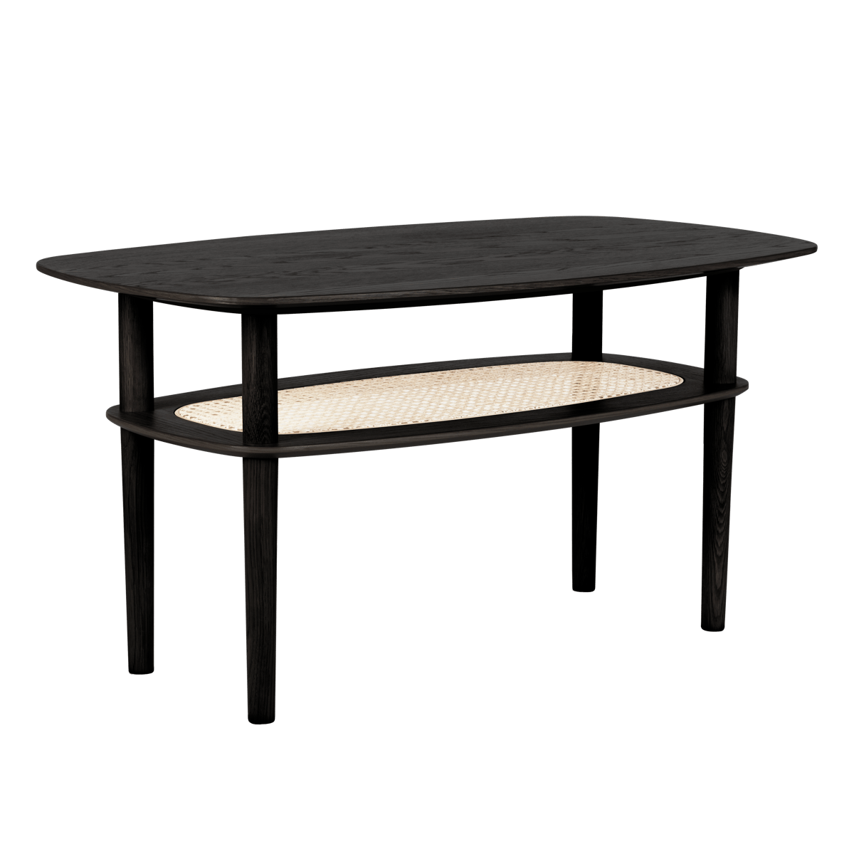 Umage Together Sleek Rectangle sohvapöytä 60×100 cm Black oak