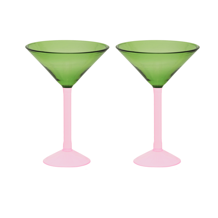 Urban Nature Culture lahjasetti martini-lasit 2-pack, Green URBAN NATURE CULTURE