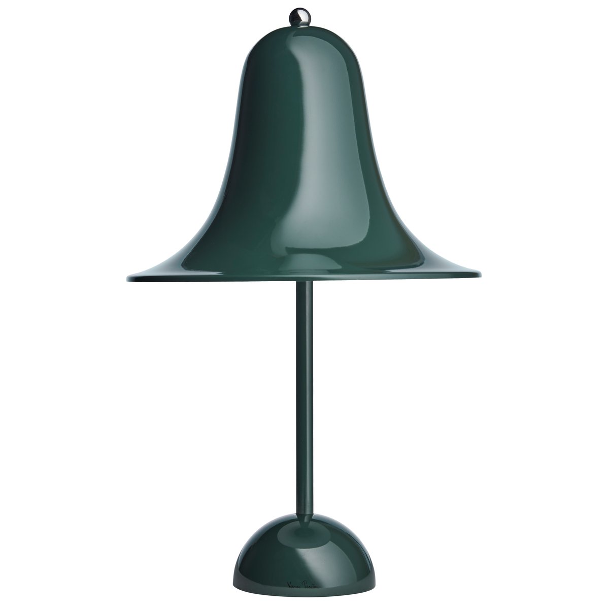 Verpan Pantop pöytävalaisin Ø 23 cm Dark green