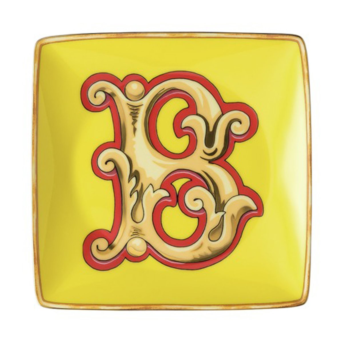 Versace Versace Holiday Alphabet -lautanen 12 cm B