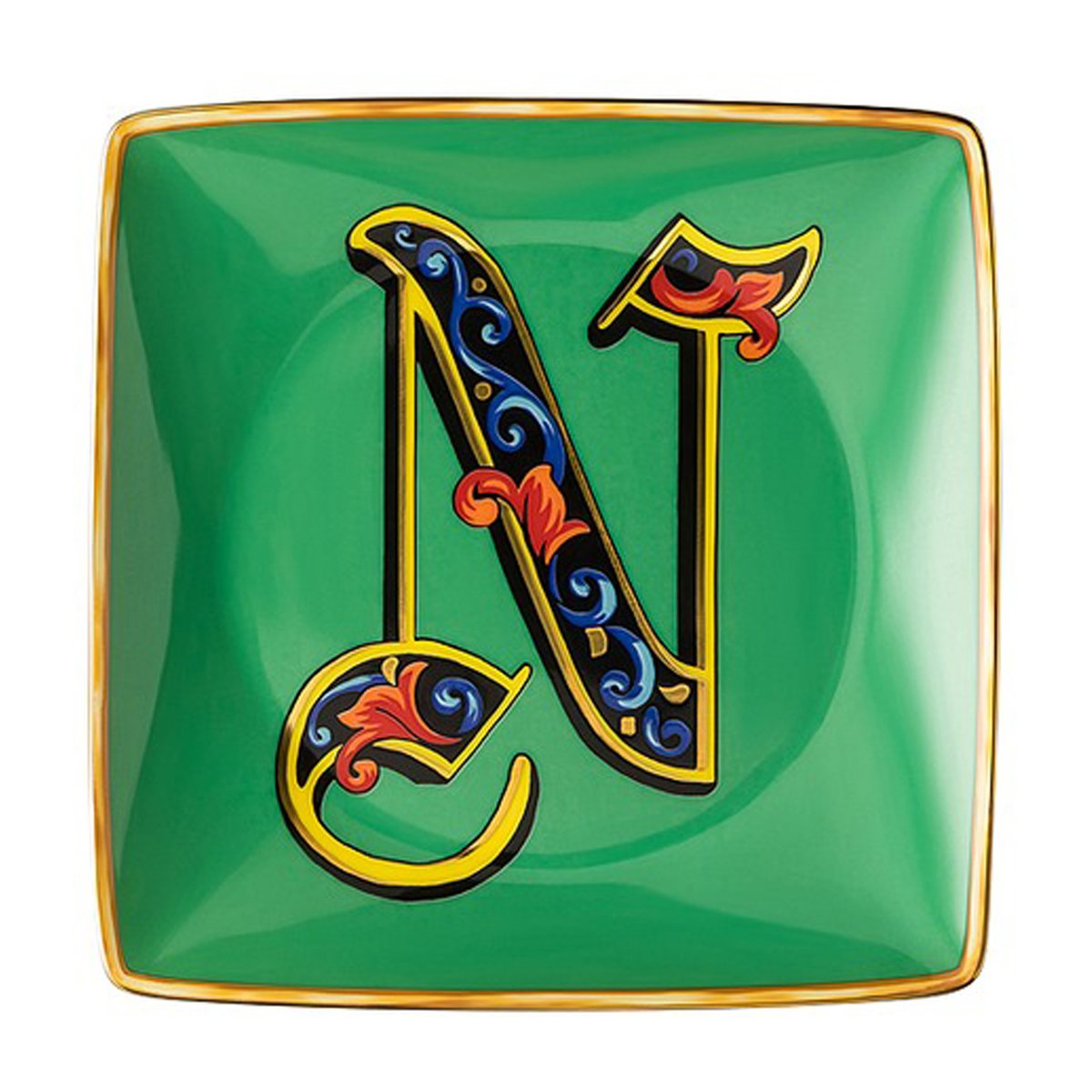 Versace Versace Holiday Alphabet -lautanen 12 cm N