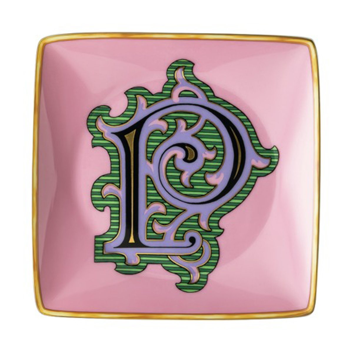 Versace Versace Holiday Alphabet -lautanen 12 cm P