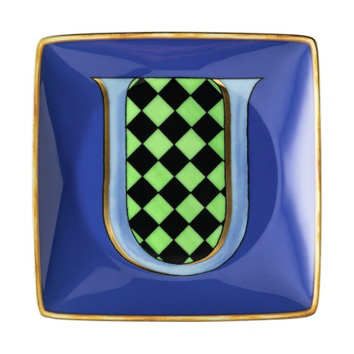 Versace Versace Holiday Alphabet -lautanen 12 cm U