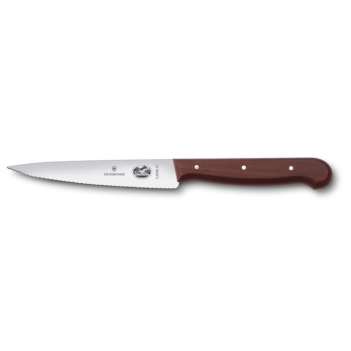 Victorinox kokkiveitsi aaltoterällä 12 cm - Mänty - Victorinox