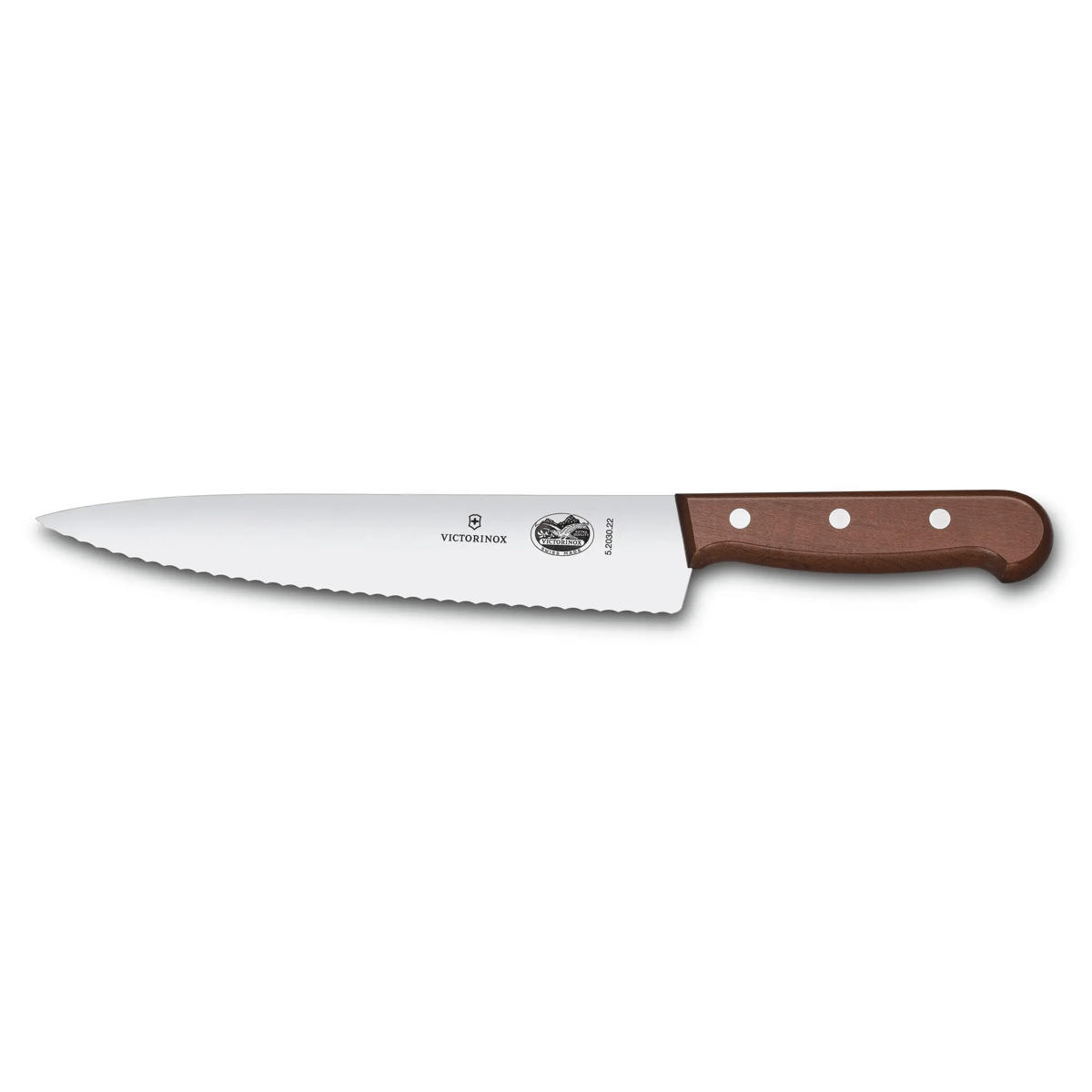 Victorinox Victorinox kokkiveitsi sahalaitainen 22 cm Mänty