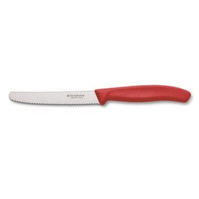 Victorinox tomaattiveitsi sahalaitainen 11 cm - Punainen - Victorinox