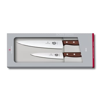 Wood veitsisetti kokkiveitset - Ruostumaton teräs-vaahtera - Victorinox