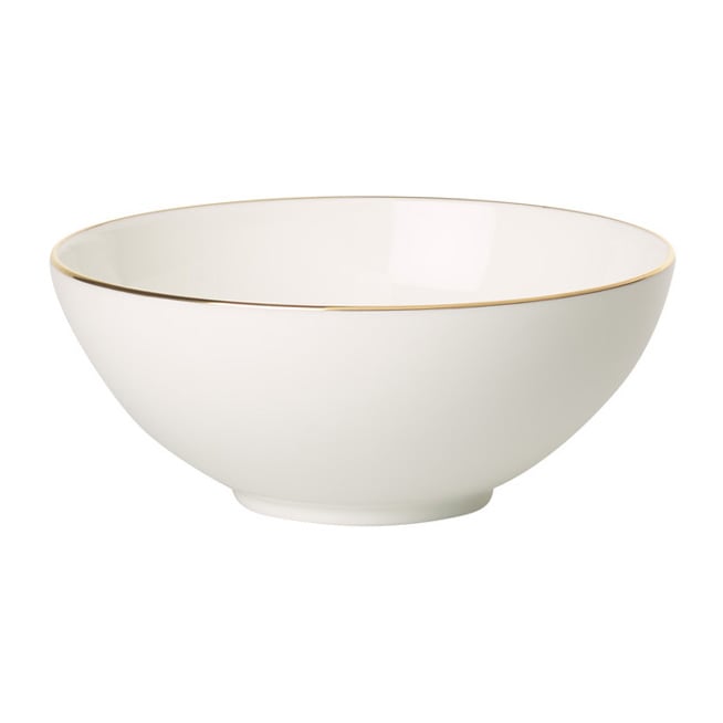 Villeroy & Boch Anmut Gold -kulho Ø 13 cm Valkoinen