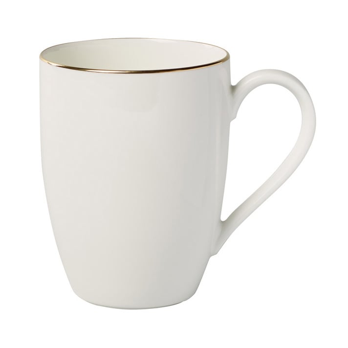 Villeroy & Boch Anmut Gold -muki 35 cl Valkoinen