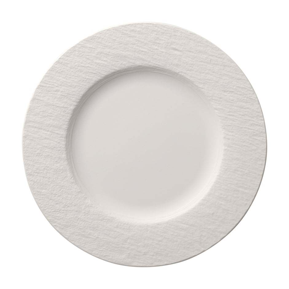 Villeroy & Boch Manufacture Rock lautanen Ø27 cm Blanc