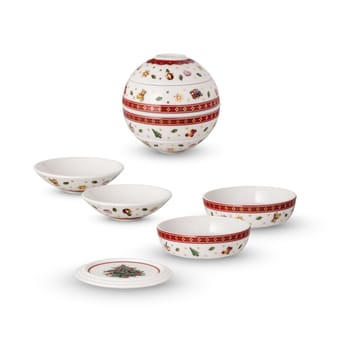 Toy´s Delight La petite Boule 5 osaa - Valko-punainen - Villeroy & Boch