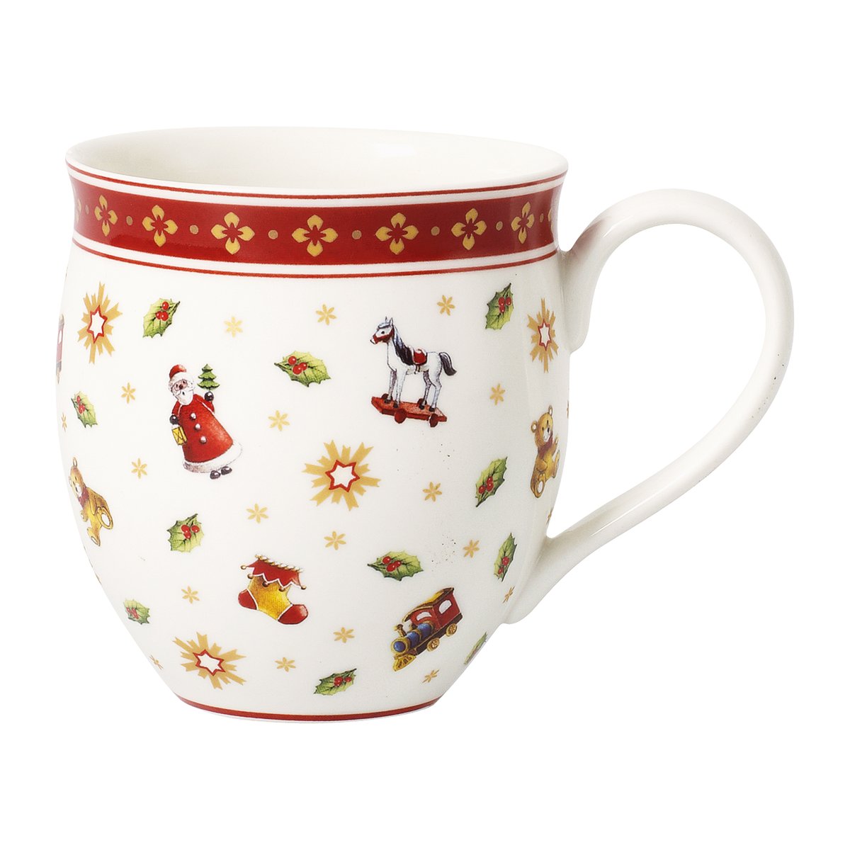 Villeroy & Boch Toy’s Delight muki 44 cl Valkoinen-punainen