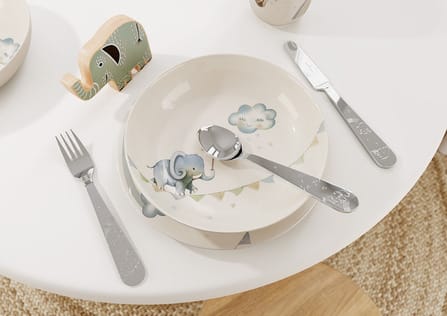 Walk like an Elephant lasten aterimet 4 kpl, Ruostumaton teräs Villeroy & Boch