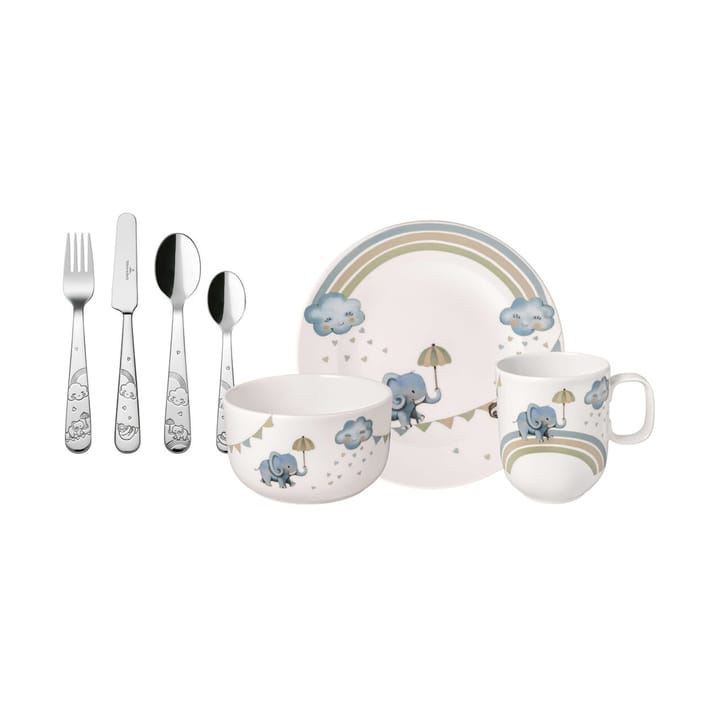 Walk like an Elephant lastenastiasto ja aterimet - 7 kpl - Villeroy & Boch