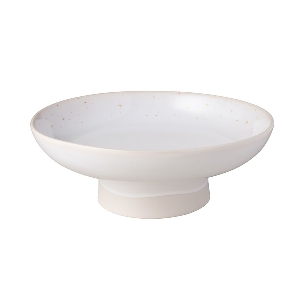 Villeroy & Boch Winter Glow -jalallinen kulho Ø 29 cm Valkoinen-beige