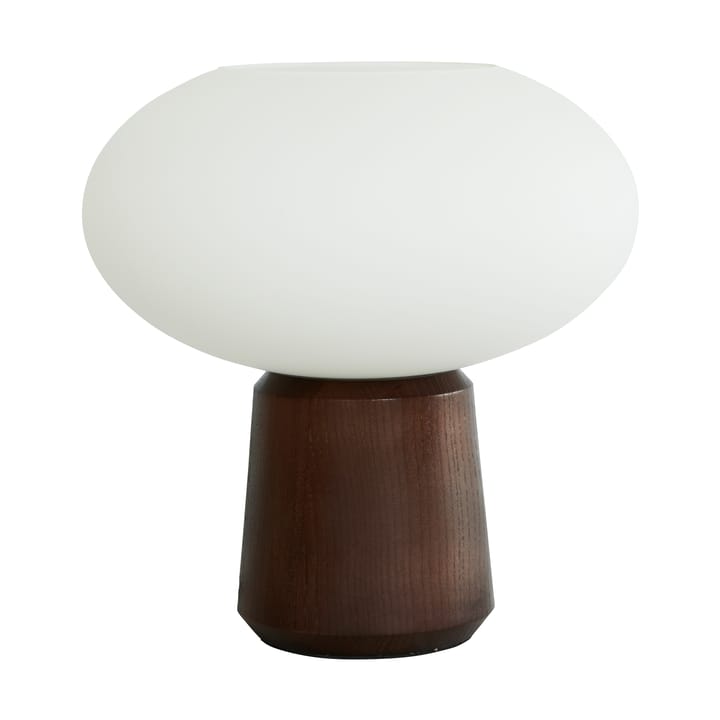 Olivia table pöytävalaisin Ø25,5 cm - Tummaa tuhkaa - Watt & Veke