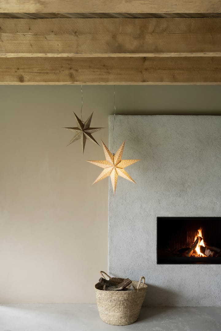 Stella adventtitähti beige - Ø 60 cm - Watt & Veke