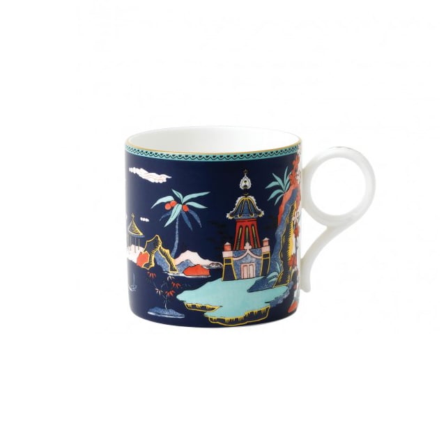 Wedgwood Wonderlust muki iso blue pagoda