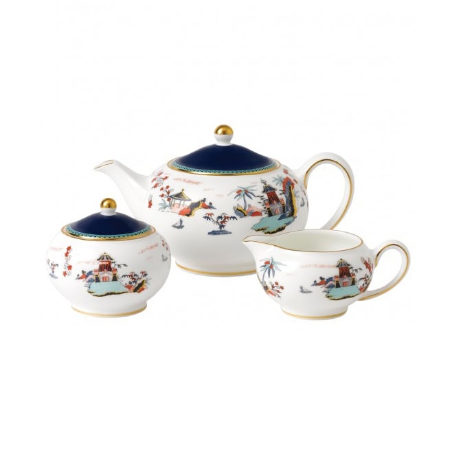 Wedgwood Wonderlust teesetti 3 osaa 3 osaa