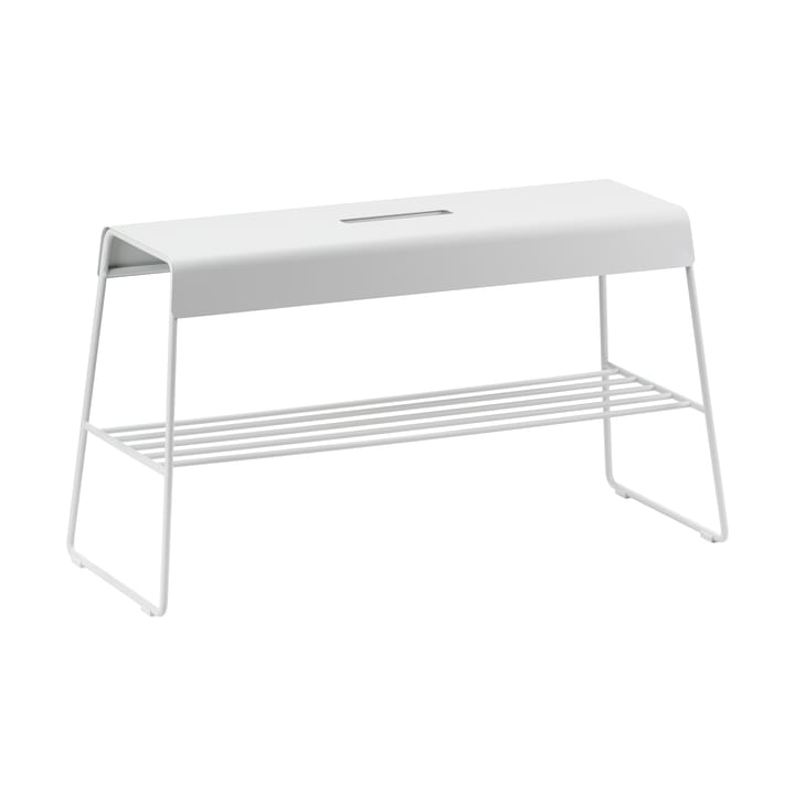 A-bench outdoor penkki hyllyllä 45 cm - Soft Grey - Zone Denmark