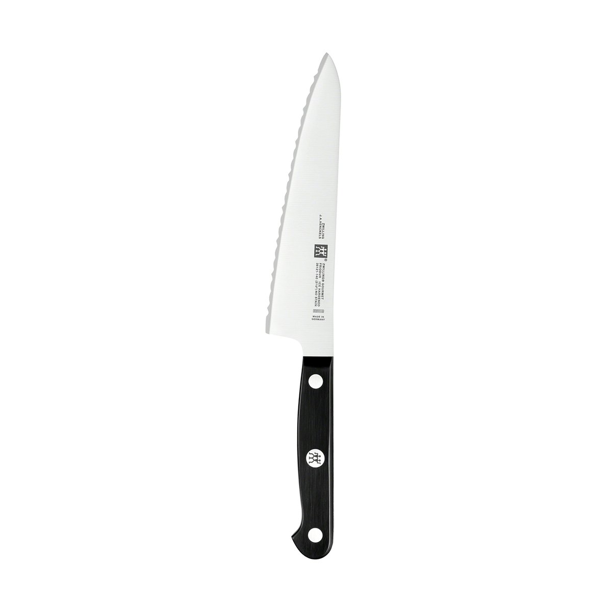 Zwilling Zwilling Gourmet -sahalaitainen kokkiveitsi kompakti 14 cm